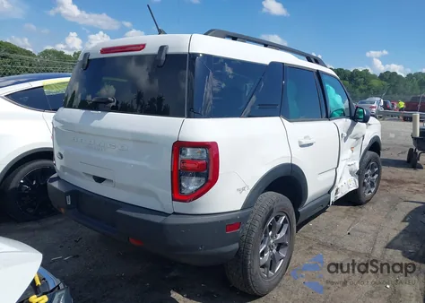 2023 Ford Bronco Sport Badlands из США, поврежденный, VIN 3FMCR9D92PRD78665